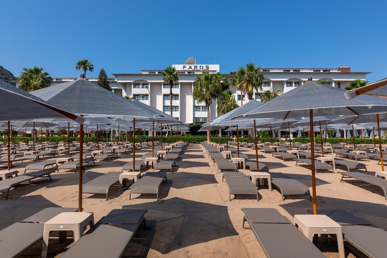 Faros Premium Beach 马尔马里斯 外观 照片