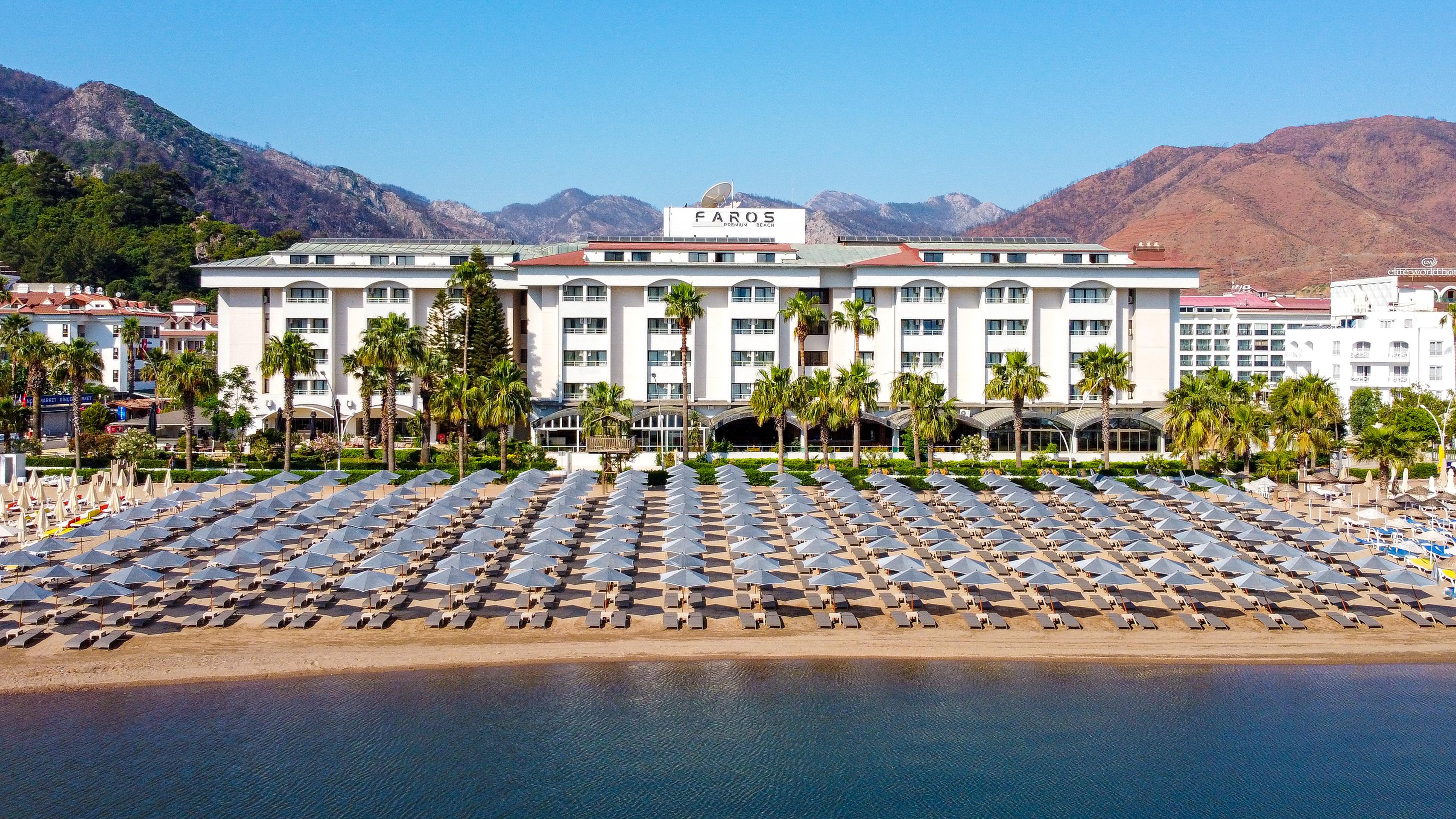 Faros Premium Beach 马尔马里斯 外观 照片